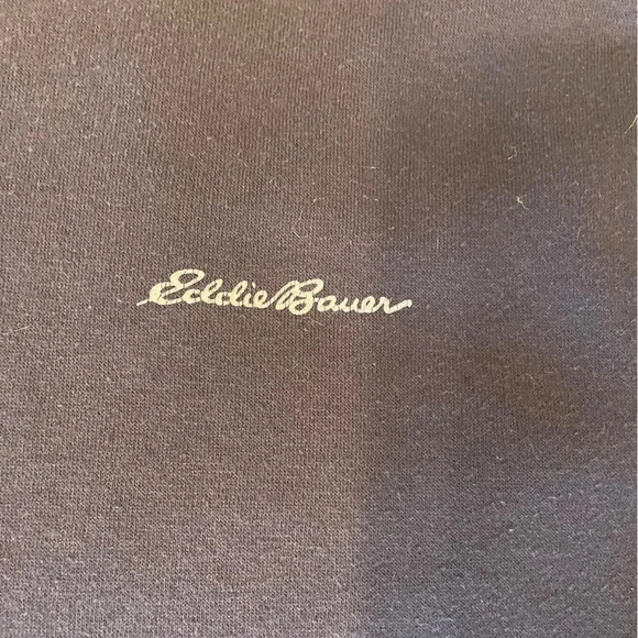 Eddie Bauer Navy Blue Lounge Hoodie Men’s Size Medium - Picture 6 of 7